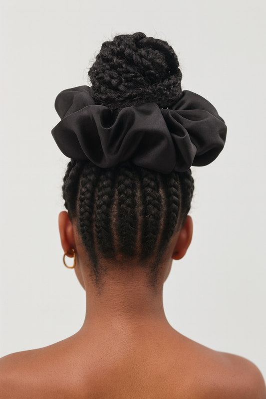 The Mantsho Black XXL Scrunchie 🖤