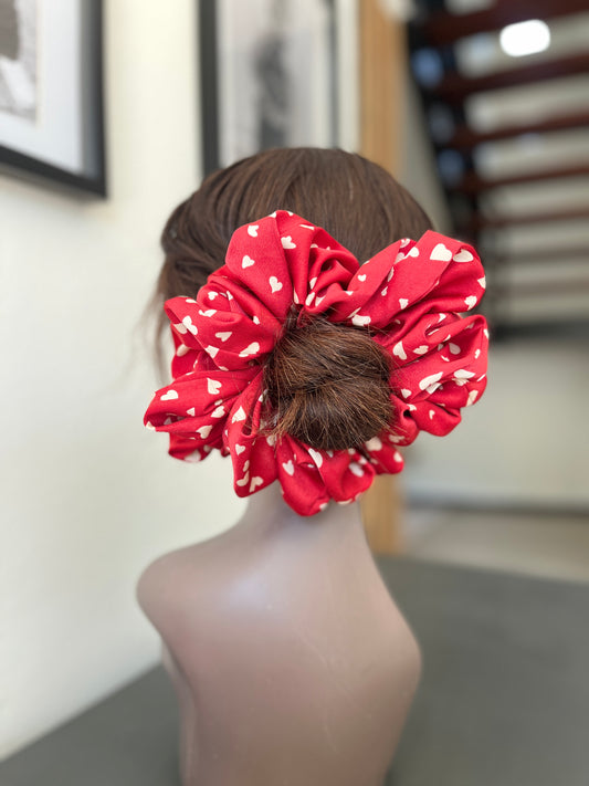 Lerato Scrunchie -  handmade satin hair scrunchie by XOXO Scrunchie South Africa